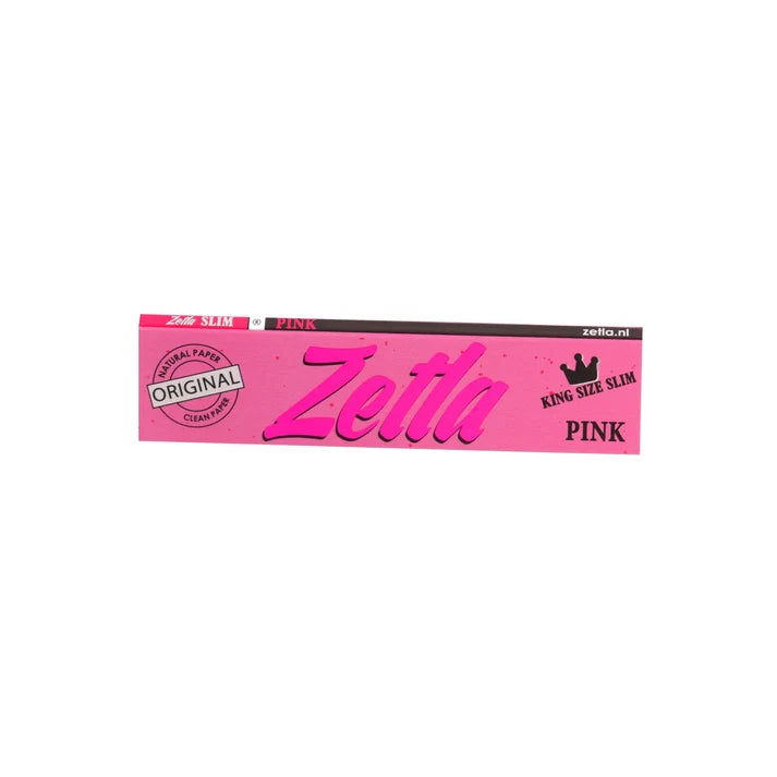 Feuilles à rouler slim rose 🩷 "Zelta pink"