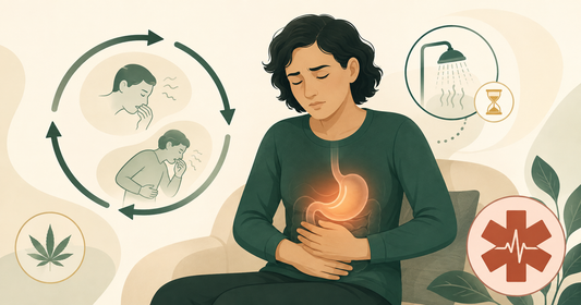 schéma des trois phases, des symptômes digestifs et des signes imposant une consultation urgente