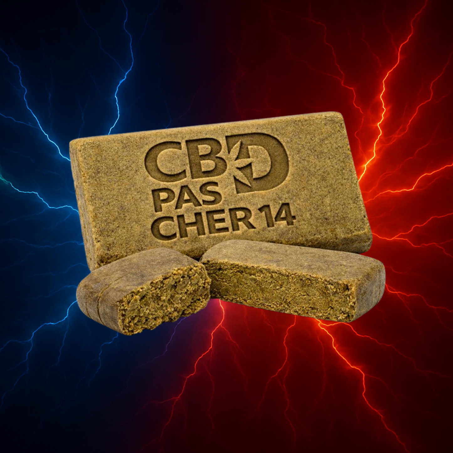 Résine CBD+ x3 Filtré "cookie"