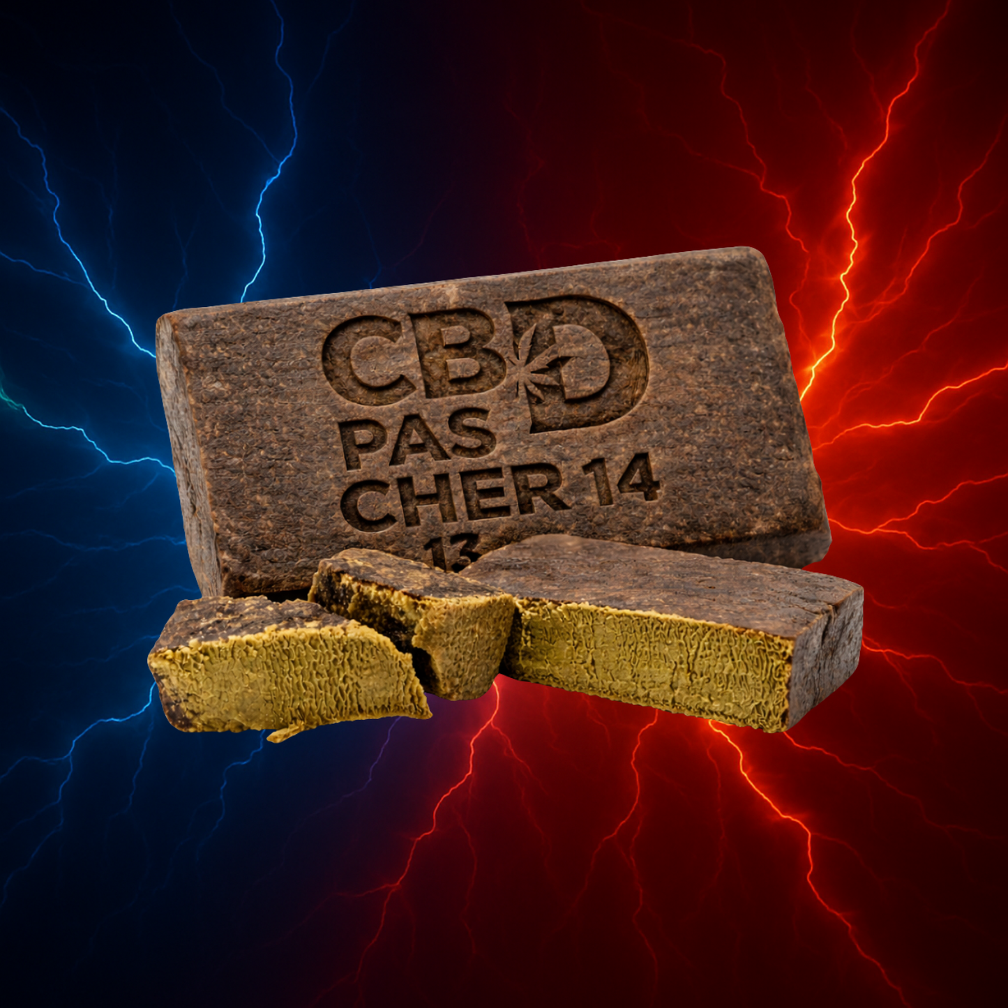 Résine CBD+ 3× Filtré Californienne  🟣 "Amnesia"