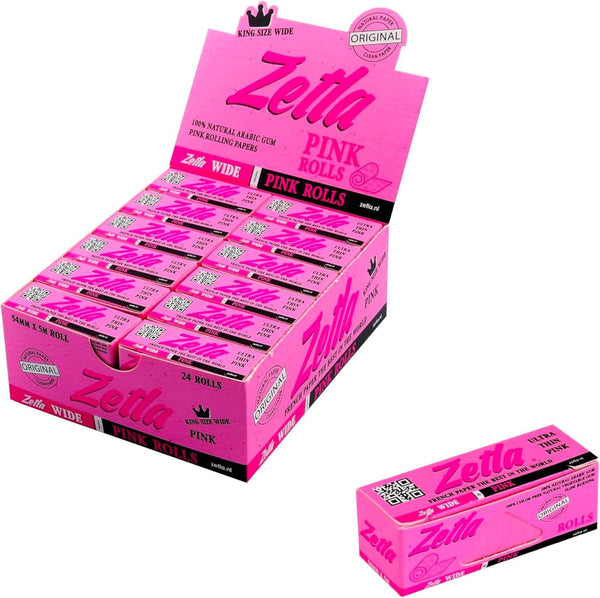Zelta pink  🩷🧻 Rolling Papers (rolls)