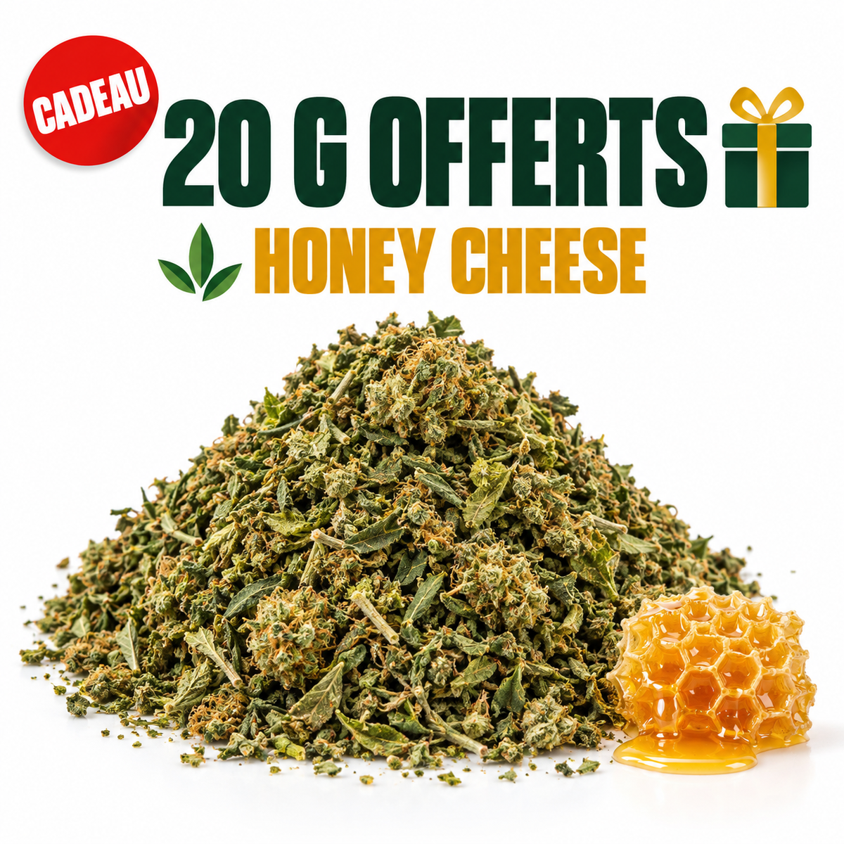 20g 🌿"HONEY CHEESE" OFFERT 🎁