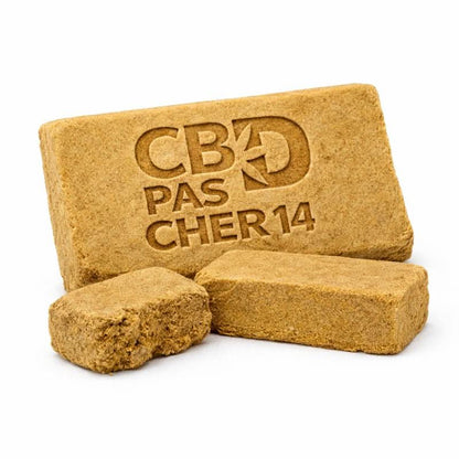 Bloc de Résine 30% CBD "Aya" avec logo CBD Pas Cher 14, gamme Résine CBD et CBD Naturel, boutique CBD Caen.