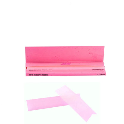 Feuilles à rouler slim rose 🩷 "Zelta pink"