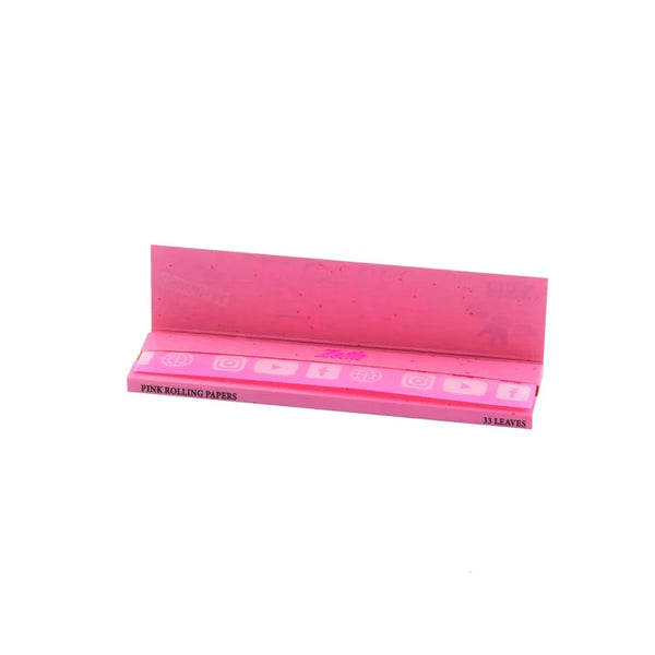 Feuilles à rouler slim rose 🩷 "Zelta pink" - hover